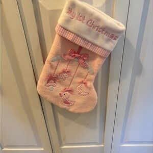 Baby 1st Christmas stocking